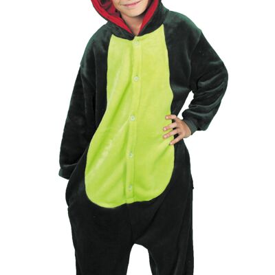 GREEN DINO KIGURUMI COSTUME FOR CHILDREN SIZE 7/9 YEARS