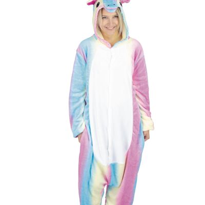 RAINBOW UNICORN KIGURUMI COSTUME FOR ADULTS