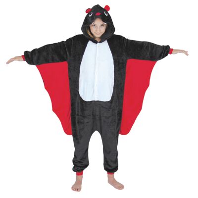 COSTUME KIGURUMI DA PIPISTRELLO PER BAMBINI TAGLIA 11/14 ANNI