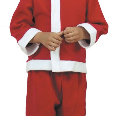 COSTUME DA BABBO NATALE MORBIDO PER BAMBINI 4/6