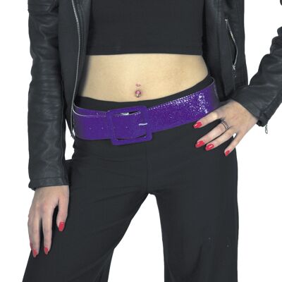 PURPLE DISCO BELT