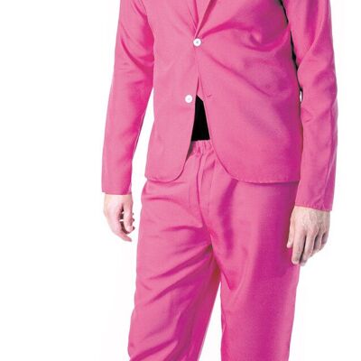 Completo alla moda rosa neon