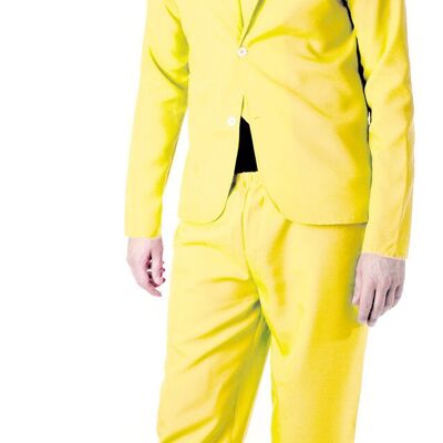 Completo alla moda giallo neon