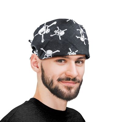 PAÑUELO DE CALAVERA PIRATA