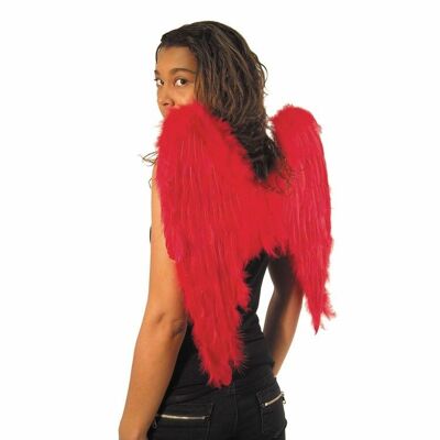 AILES D'ANGE ROUGES 50CM