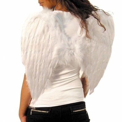 AILES D'ANGE BLANCHES 50CM