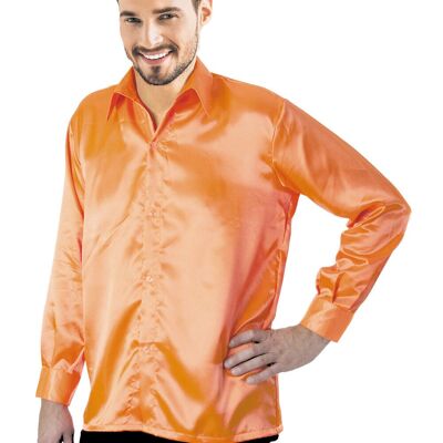 CAMICIA ARANCIONE NOTTE NEON