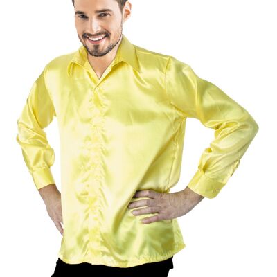 CAMICIA DA NOTTE GIALLA NEON