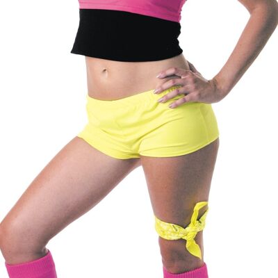 MINI SHORT FLUO JAUNE
