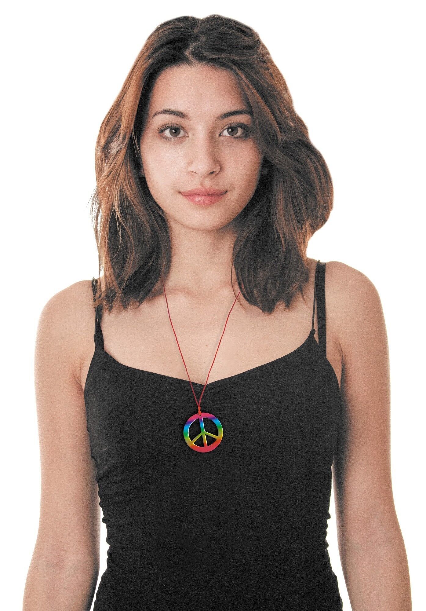 CIONDOLO PACE MULTICOLORE 5CM