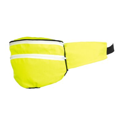 FLUORESCENT YELLOW BELT BAG