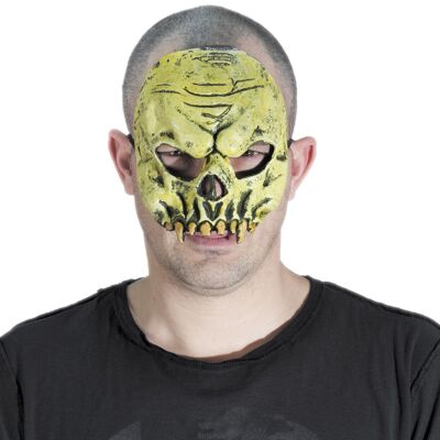 DEMI MASQUE TETE DE MORT VINYL
