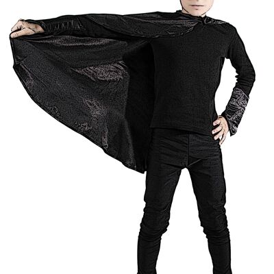 SET SUPEREROE BAMBINO NERO