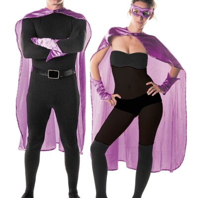 SET SUPER HEROS VIOLET 3PCS
