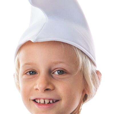 SOMBRERO DE ELFO BLANCO INFANTIL