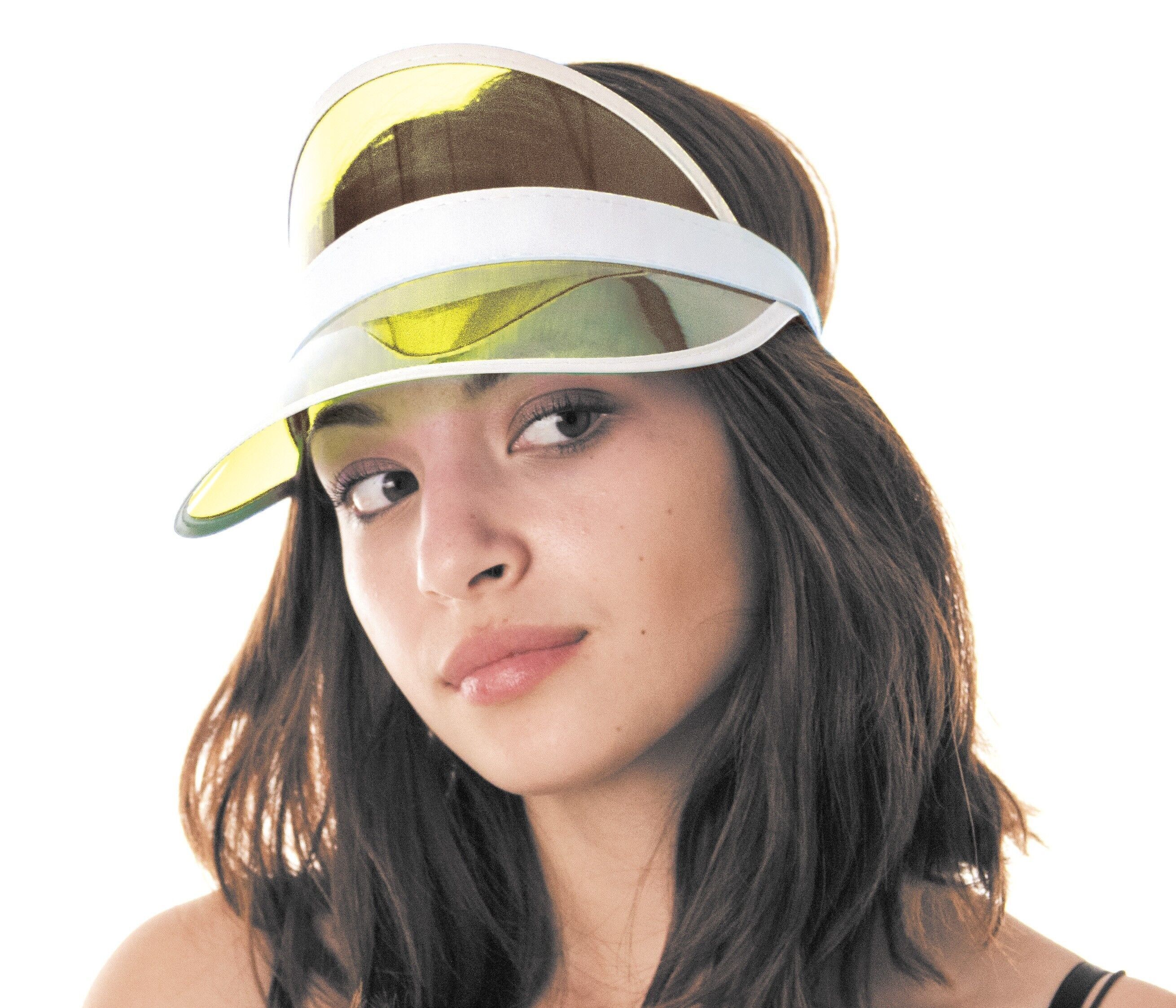 VISIERA DA POKER GIALLA