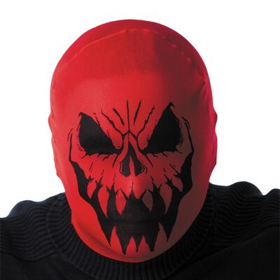 CAGOULE HALLOWEEN MONSTRE ROUGE