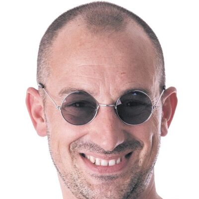 BLACK HIPPY GLASSES