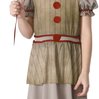 COSTUME PETITE CLOWNETTE TERRIFIANTE 4-6 ANS