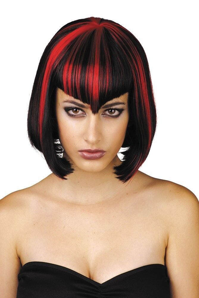 PARRUCCA ROSSA E NERA MEZZANOTTE