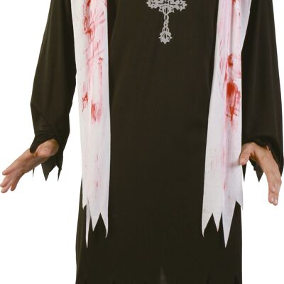 COSTUME PRETRE ZOMBIE