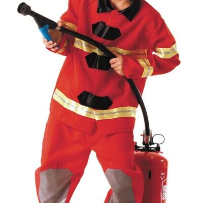 DISFRAZ DE BOMBERO ESTADOUNIDENSE 4-6 AÑOS