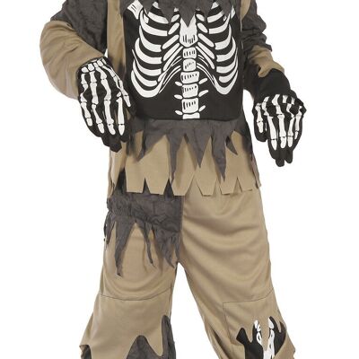 COSTUME DA SCHELETRO ZOMBIE 4-6