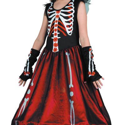 DISFRAZ DIA DE LA MUERTE LUJO 4/6
