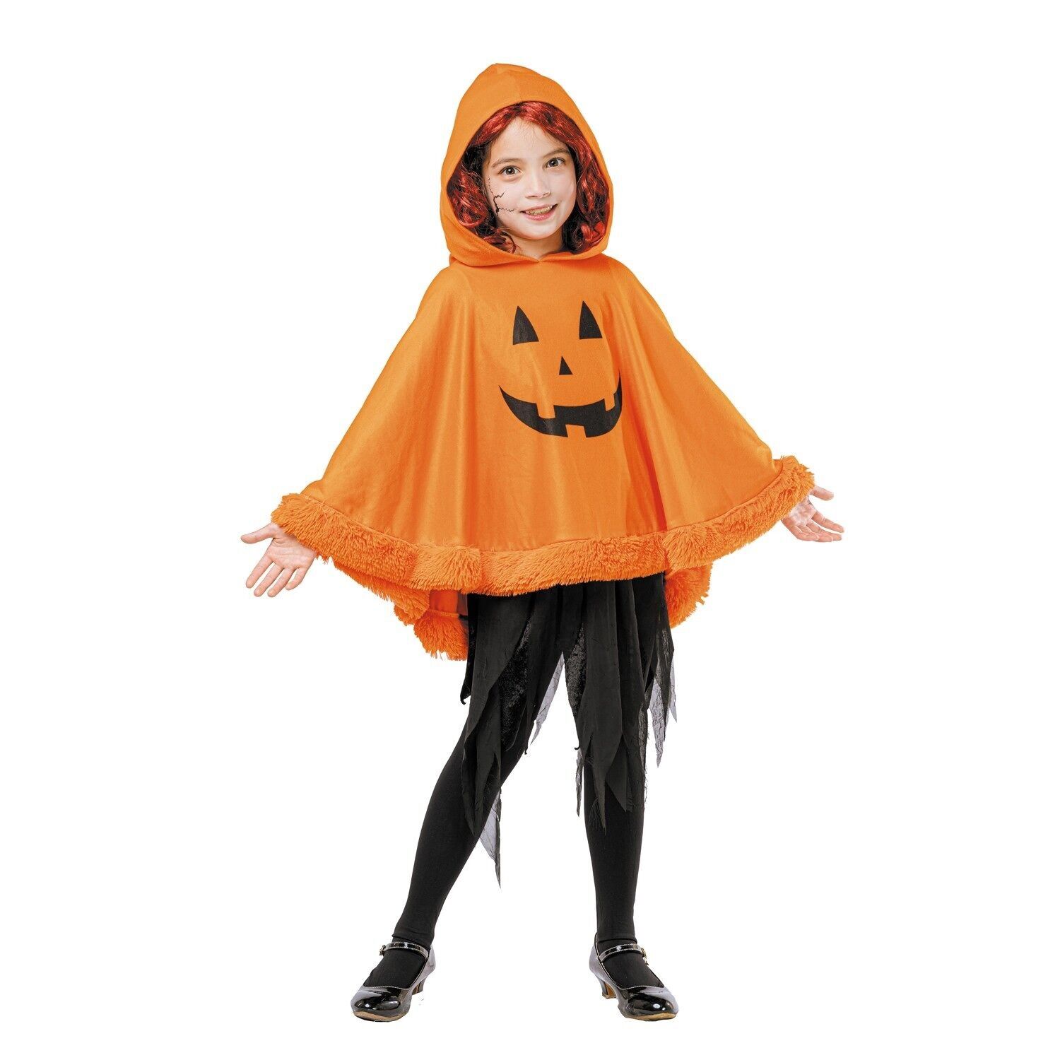 COSTUME PONCHO ZUCCA PER BAMBINI 56 CM