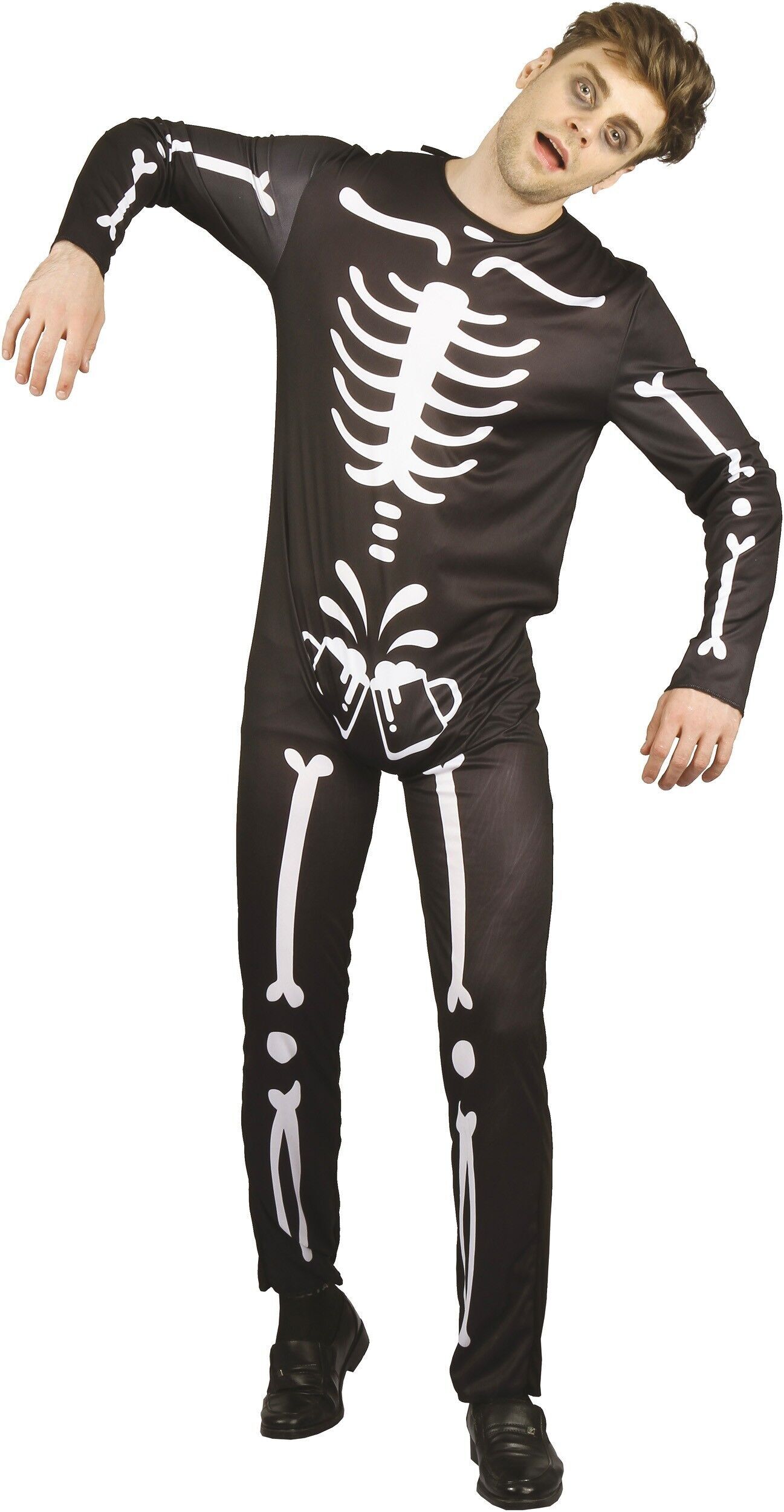 COSTUME DA UOMO DA SCHELETRO DELLA MORTE