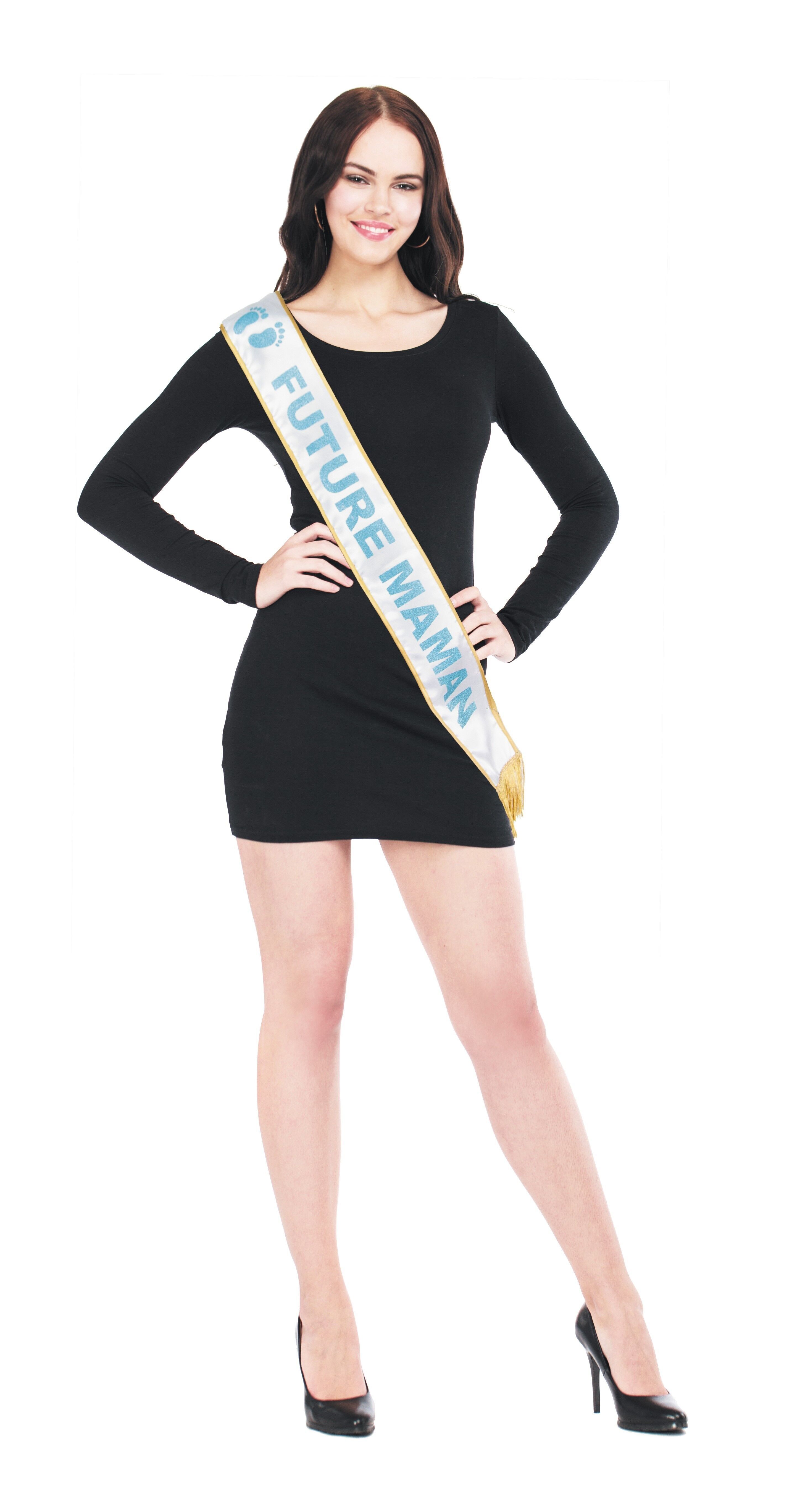 SCIARPA BLU MISS FUTURE MOM