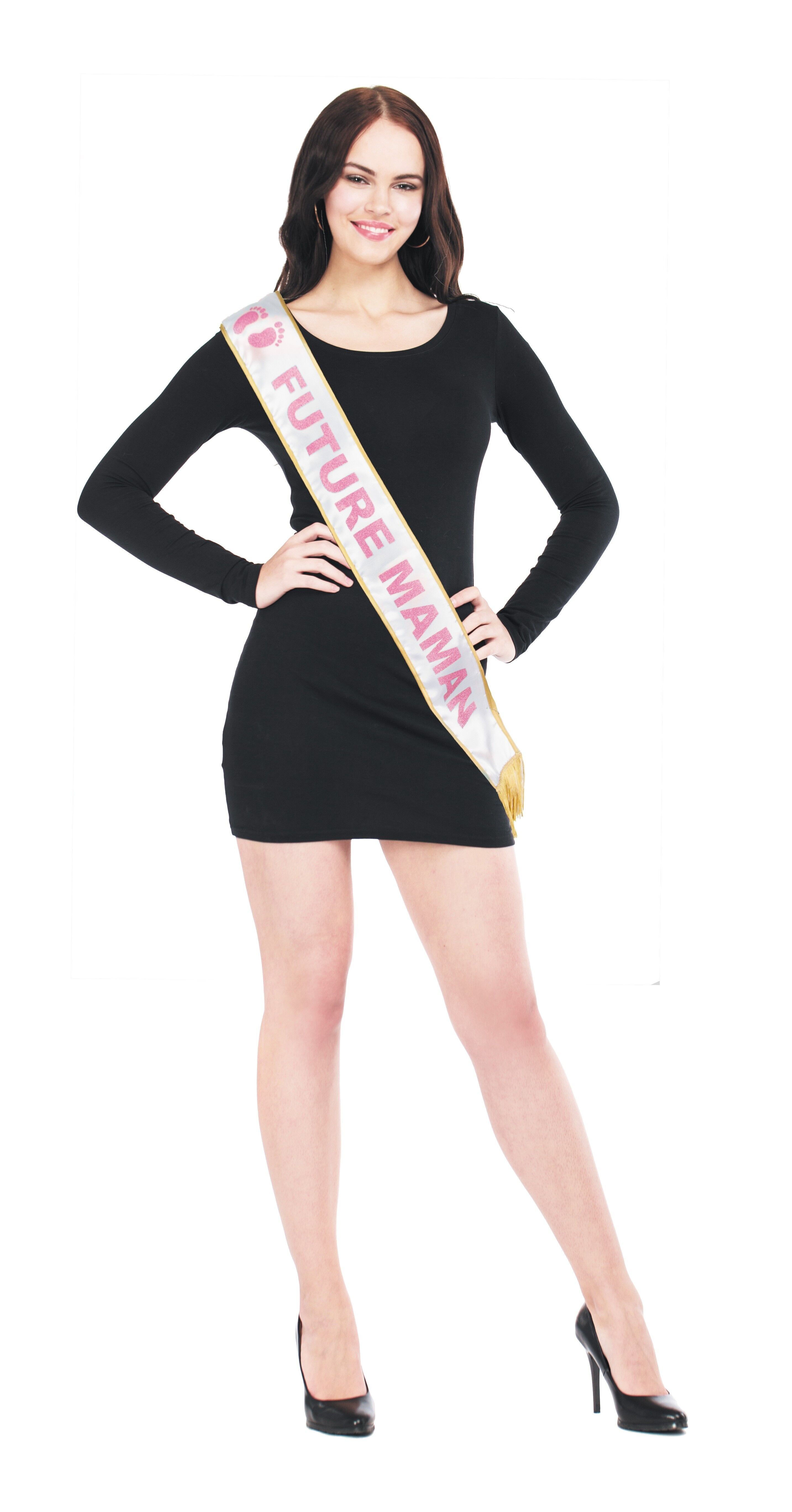 SCIARPA ROSA MISS FUTURE MOM