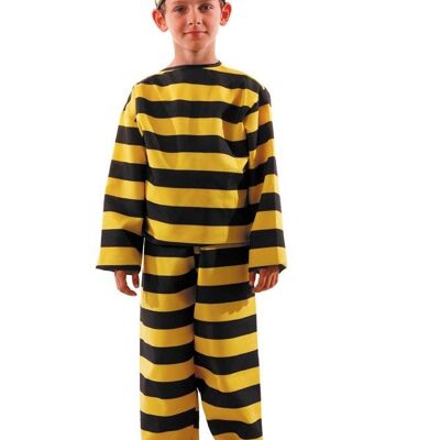 COSTUME DA PRIGIONIERO DEL WESTERN 4-6 ANNI