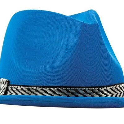 BLUE POLYESTER BORSALINO