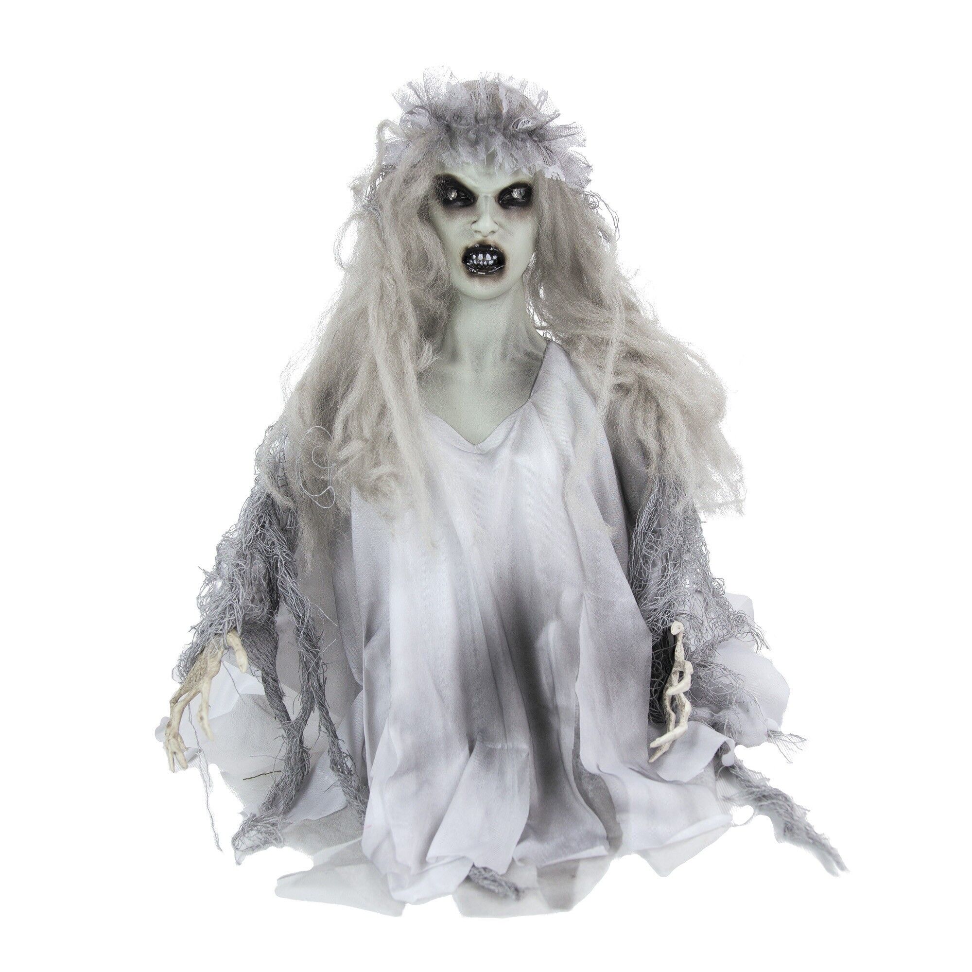 SIGNORA BIANCA ANIMATA 40CM