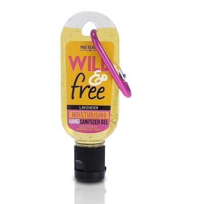 Mad Beauty Sayings Clip & Clean Hand Cleansing Gel Wild & Free (LAVENDER)