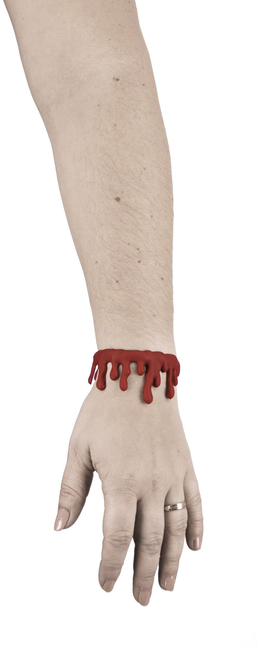 X2 BRACCIALETTI DI SANGUE FALSO