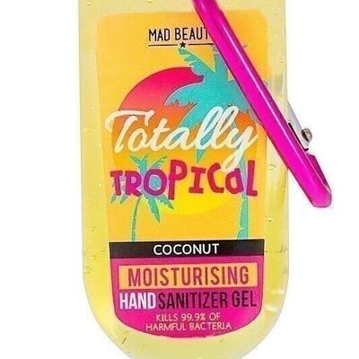 Mad Beauty Clip & Clean Gel Limpiador - Totally Tropical (COCONUT) 12pk