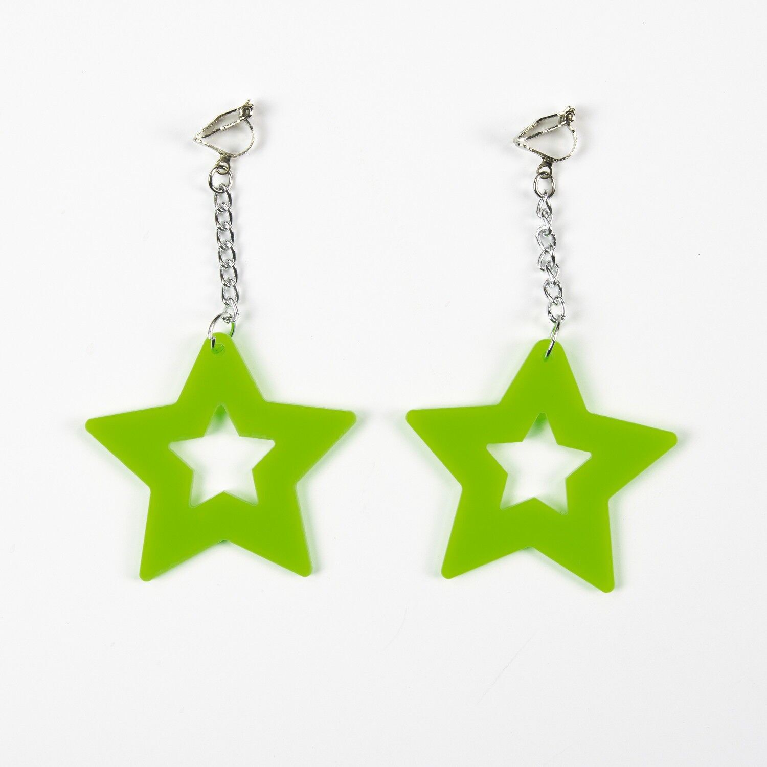 ORECCHINI STELLA NEON X2 VERDI