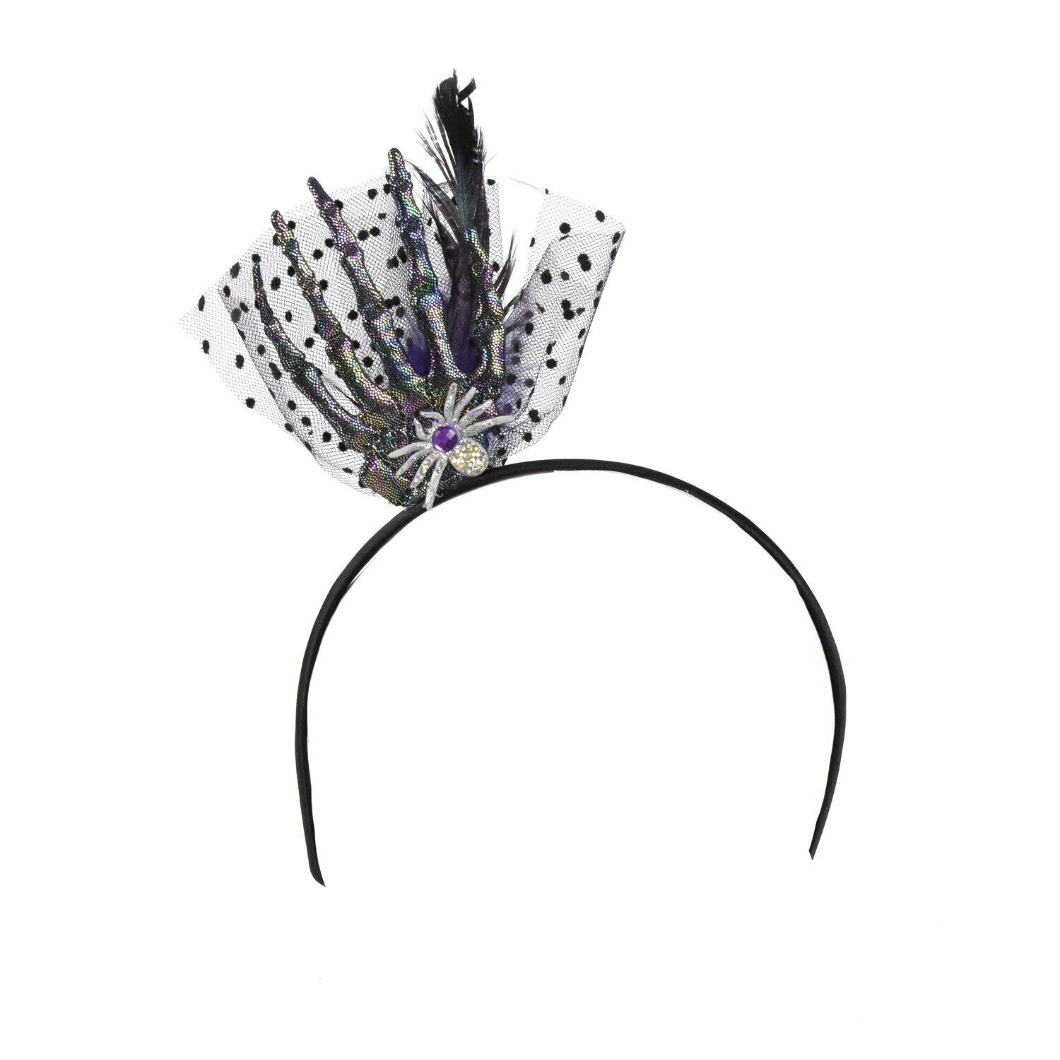 Fascia iridescente con la mano della morte