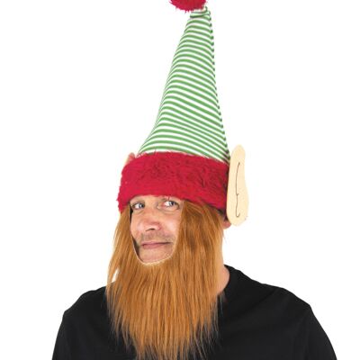 BONNET LUTIN AVEC BARBE
