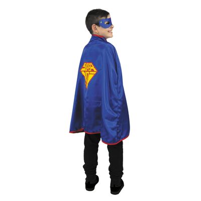 CAPA + MÁSCARA DE SUPERHÉROE INFANTIL