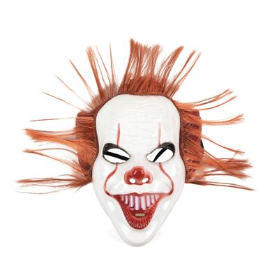 MÁSCARA DE PAYASO CON PELO