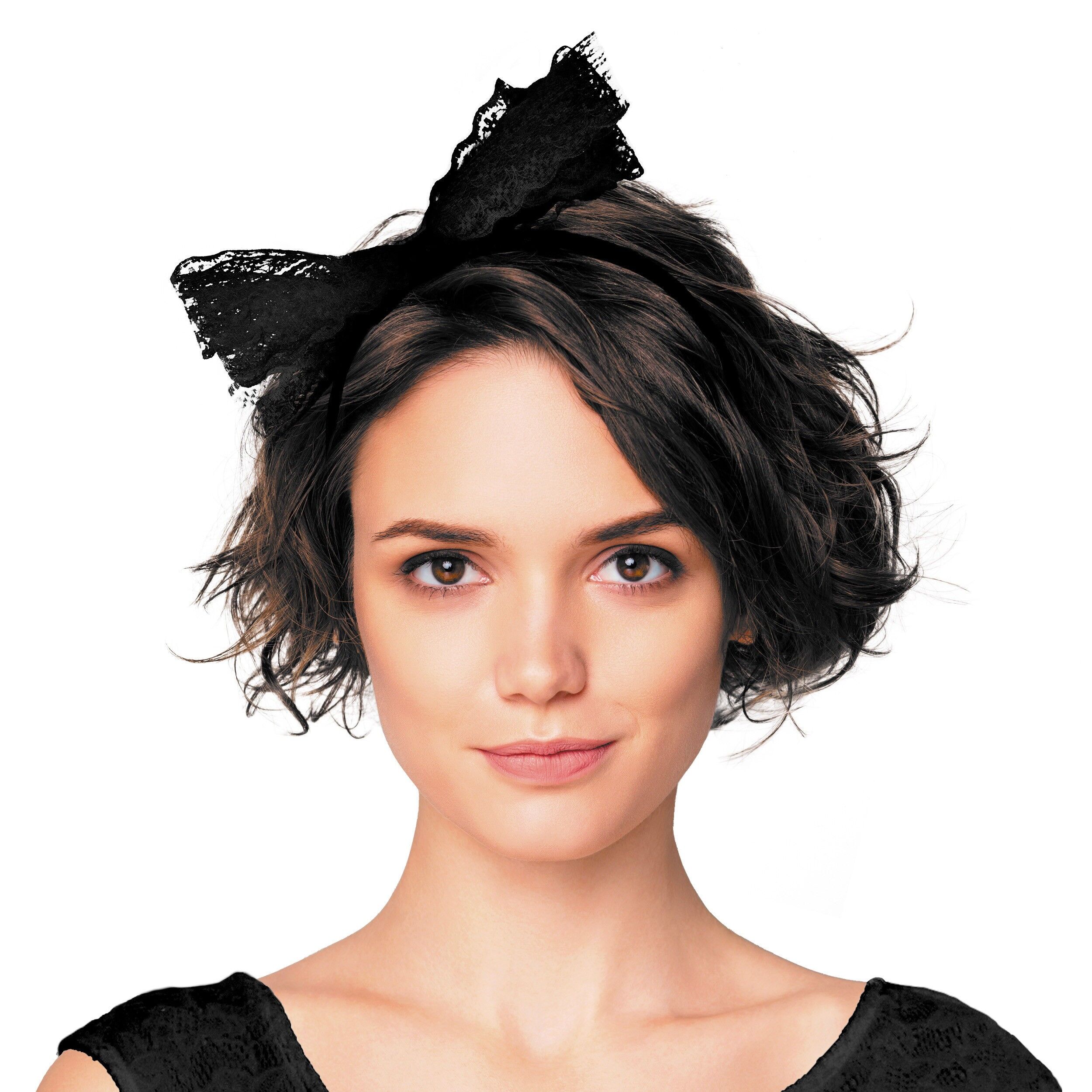 FASCIA PER CAPELLI MADONNA NERA