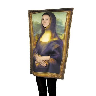Disfraz de Mona Lisa para pintar