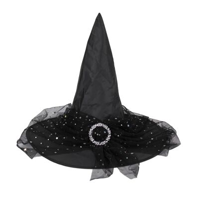CAPPELLO DA STREGA CON SPILLA