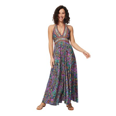 Vestido largo de verano sin mangas MBM0001C