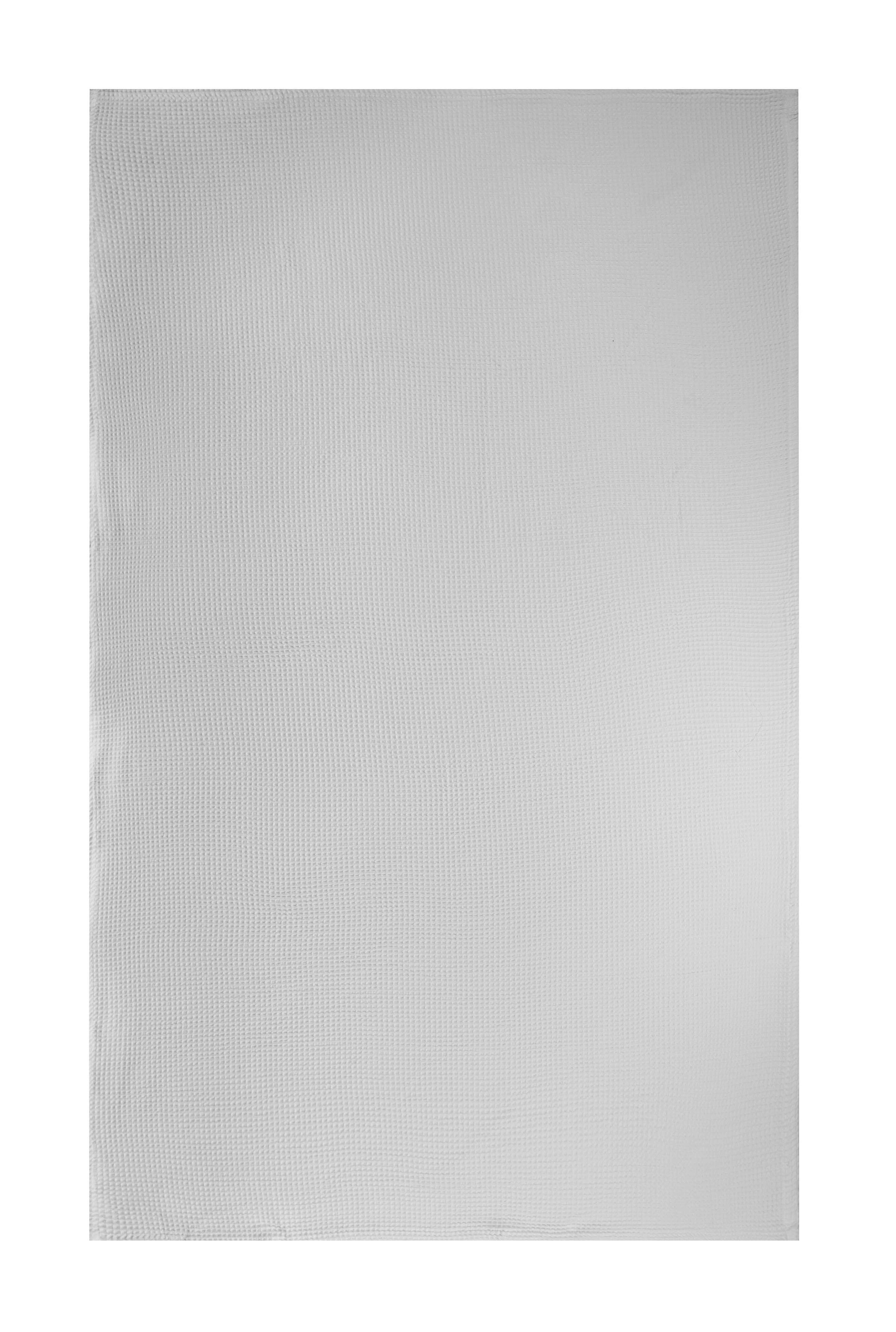 Waffle Beach / Sauna Towel 100 x 150 cm, White