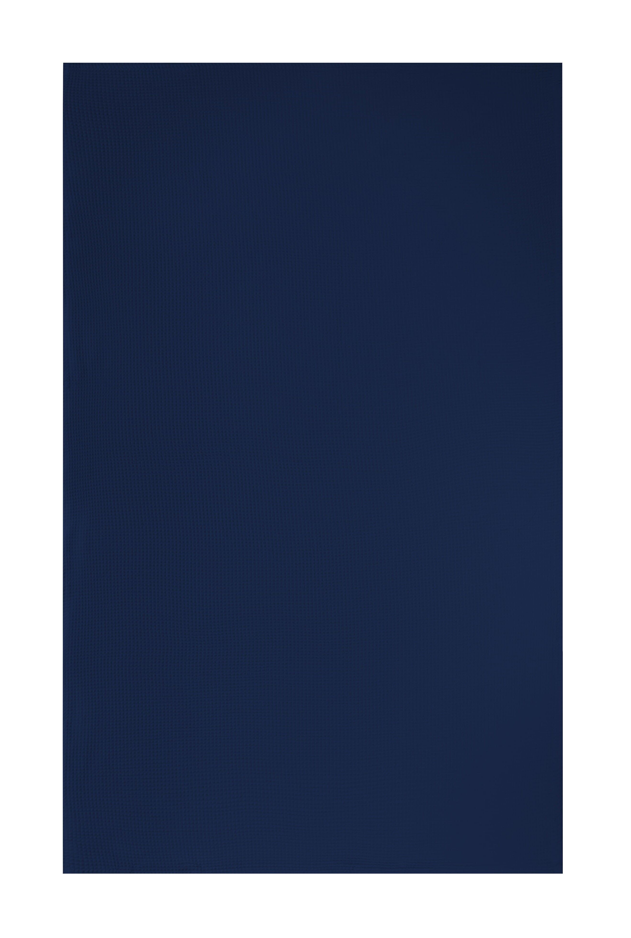 Waffle Beach / Sauna Towel 100 x 150 cm, Navy