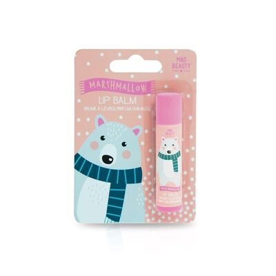 Mad Beauty I Love Christmas Carded Lip Balm Polar Bear 12pc